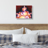 Dat is het punt - fractale kunst canvas afdruk (Insitu (Slaapkamer))