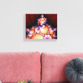 Dat is het punt - fractale kunst canvas afdruk (Insitu (Woonkamer))