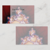 Dat is het punt - fractale kunst visitekaartje (Voorkant / Achterkant)