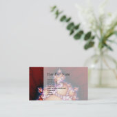 Dat is het punt - fractale kunst visitekaartje (Staand voorkant)