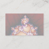 Dat is het punt - fractale kunst visitekaartje (Achterkant)