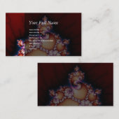 Dat is het punt - fractale kunst visitekaartje (Voorkant / Achterkant)