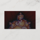 Dat is het punt - fractale kunst visitekaartje (Achterkant)