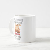 Dat is het spleet dat gewonnen heeft. koffiemok (Voorkant links)