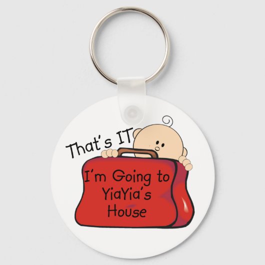 Dat is het YiaYia Sleutelhanger (Voorkant)