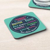 "Dat is het zo'n beetje" Progressive Coaster Set Bier Onderzetter (Linkerzijde)