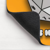 Dat is hoe ik d20 rolt muismat (Hoek)