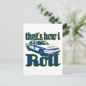 Dat is hoe ik de politie draaiende briefkaart (Staand voorkant)