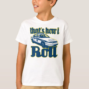 Dat is hoe ik de politie draaiende t-shirt