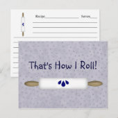 Dat is hoe ik een kaart met ontvangstbewijs kan dr (Voorkant / Achterkant)