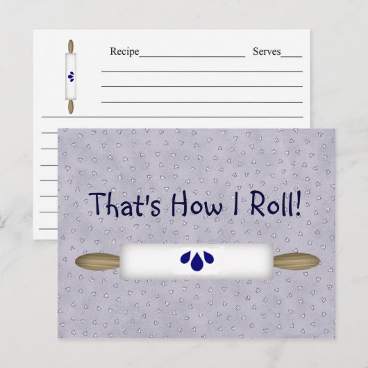 Dat is hoe ik een kaart met ontvangstbewijs kan dr (Voorkant / Achterkant)