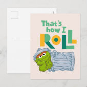 Dat is hoe ik moet rollen. briefkaart (Voorkant / Achterkant)