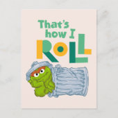 Dat is hoe ik moet rollen. briefkaart (Voorkant)