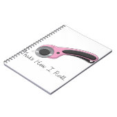 Dat is hoe ik moet rollen notitieboek (Linkerzijde)