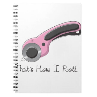 Dat is hoe ik moet rollen notitieboek