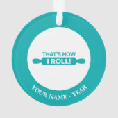 Dat is hoe ik moet rollen ornament (achterkant)