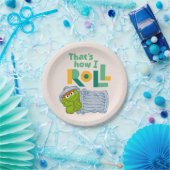 Dat is hoe ik moet rollen. papieren bordje (Feest)