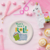 Dat is hoe ik moet rollen. papieren bordje (Feest)