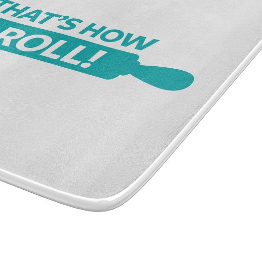 Dat is hoe ik moet rollen snijplank (Hoek)