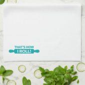 Dat is hoe ik moet rollen theedoek (Gevouwen)