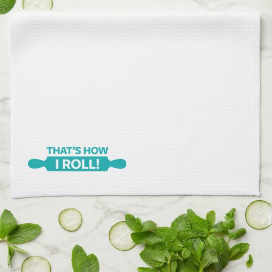 Dat is hoe ik moet rollen theedoek (Gevouwen)