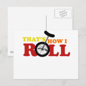 Dat is hoe ik rol briefkaart (Voorkant / Achterkant)