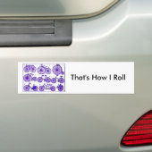 Dat is hoe ik rol bumpersticker (Op auto)