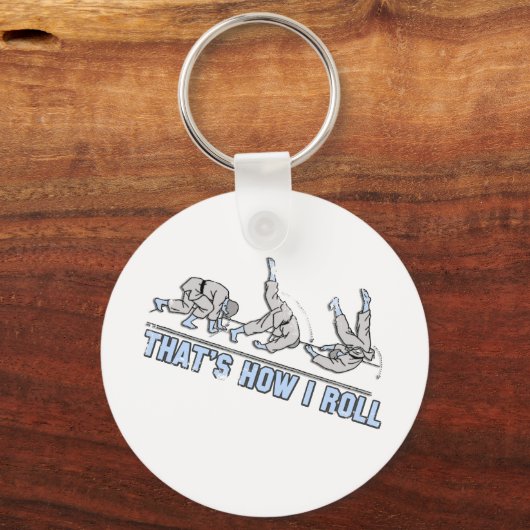Dat is hoe ik rol sleutelhanger (Voorkant)