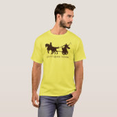 Dat is hoe ik rolt (Latijn met Romeins Chariot) T-shirt (Voorkant volledig)