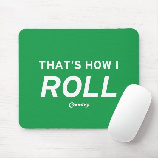 Dat is hoe ik rolt muismat (Met muis)