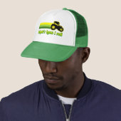 Dat is hoe ik Tractor kan draaien Trucker Pet (In situ)