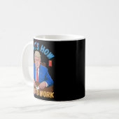 Dat is hoe tarieven werken Grappige Trump tarief m Koffiemok (Voorkant links)