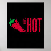 Dat is Hot Red Chili Pepper Poster (Voorkant)