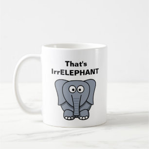 Dat is IrrELEPHANT Koffiemok