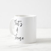 "Dat is jammer" grappig citaat Koffiemok (Voorkant links)