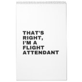 DAT IS JUIST DAT IK EEN VLIEGAANDANT BEN KALENDER (Hoes)