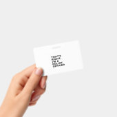 DAT IS JUIST, IK BEN EEN POLITIEBUREAU BADGE (Handheld)