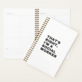 DAT IS JUIST, IK BEN EEN SOCIALE WERKNEMER PLANNER (Display)