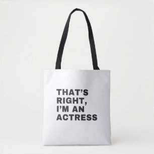 DAT IS JUIST, IK BEN EEN TOEGANG TOTE BAG