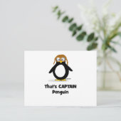 Dat is kapitein Penguin Briefkaart (Staand voorkant)