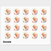 dat is kort ronde sticker (Vel)