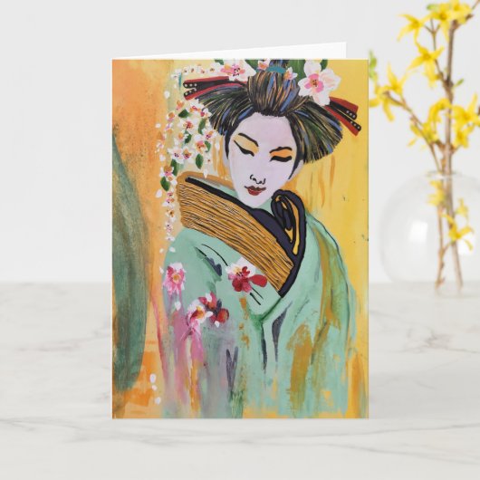 Dat is Magisch - Blanco binnenkant wenskaart Kaart (Gele Bloem)