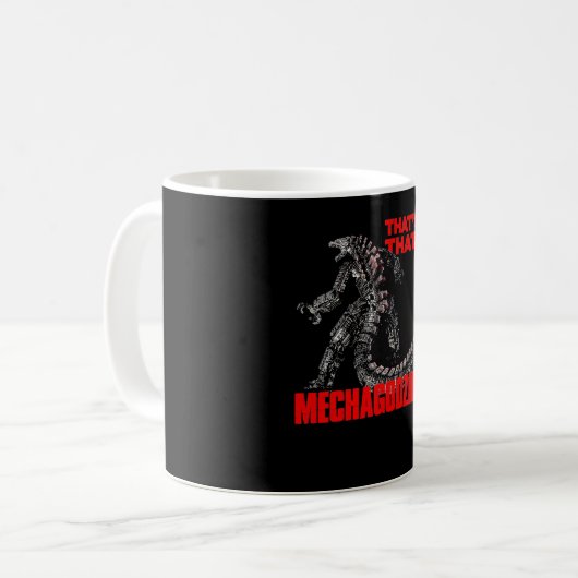 Dat is Mechagodzilla Koffiemok (Voorkant links)