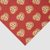 Dat is meer een pizza mijn hart Valentijnsdag Tissuepapier (Detail)