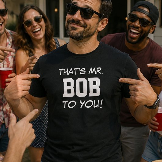 Dat is meneer Bob voor jou! Grappig cadeau voor le T-shirt