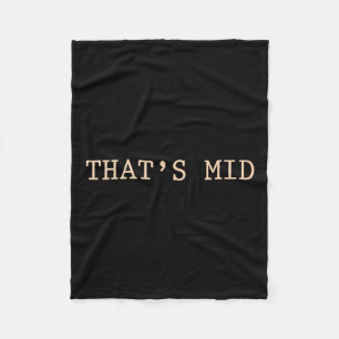 Dat is mid Grieks Geschiedenis Meme Grappige Medio Fleece Deken