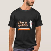 Dat is mijn Boo Halloween Couple T-Shirt (Voorkant)