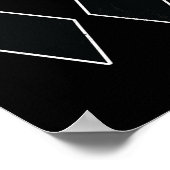 Dat is mijn bord Snowboarden Snow Mountain Skier S Poster (Hoek)