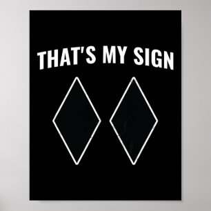 Dat is mijn bord Snowboarden Snow Mountain Skier S Poster