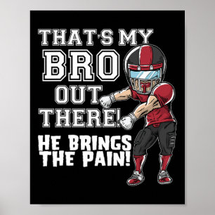Dat is mijn broer daar, Red Football Brother Siste Poster